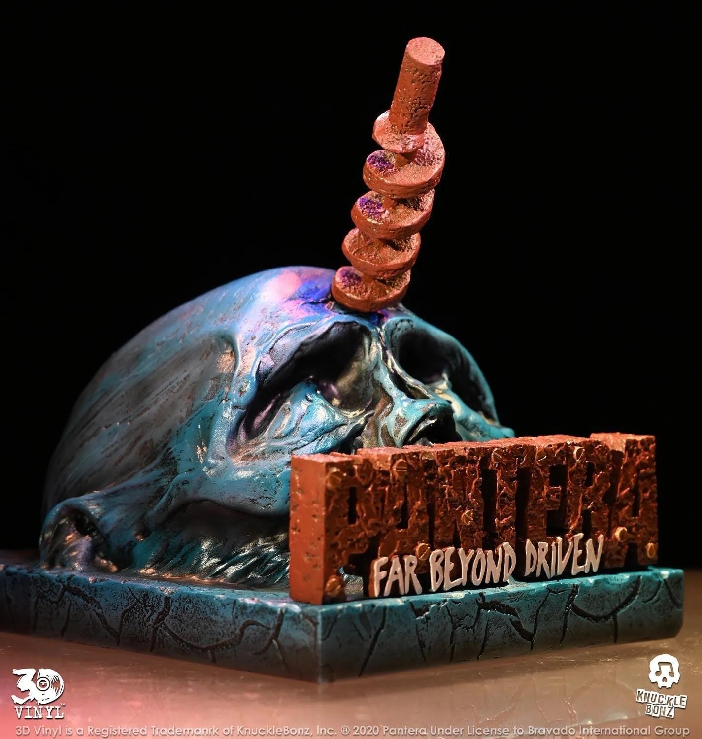 KNUPANTERAFBD3DV100 Pantera - Far Beyond Driven 3D Vinyl Statue - KnuckleBonz - Titan Pop Culture