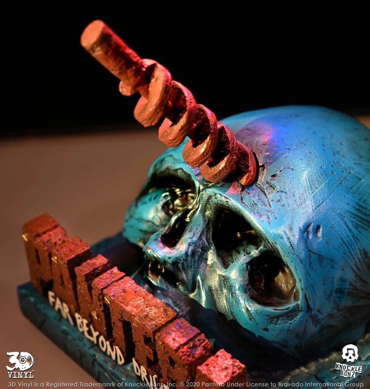 KNUPANTERAFBD3DV100 Pantera - Far Beyond Driven 3D Vinyl Statue - KnuckleBonz - Titan Pop Culture