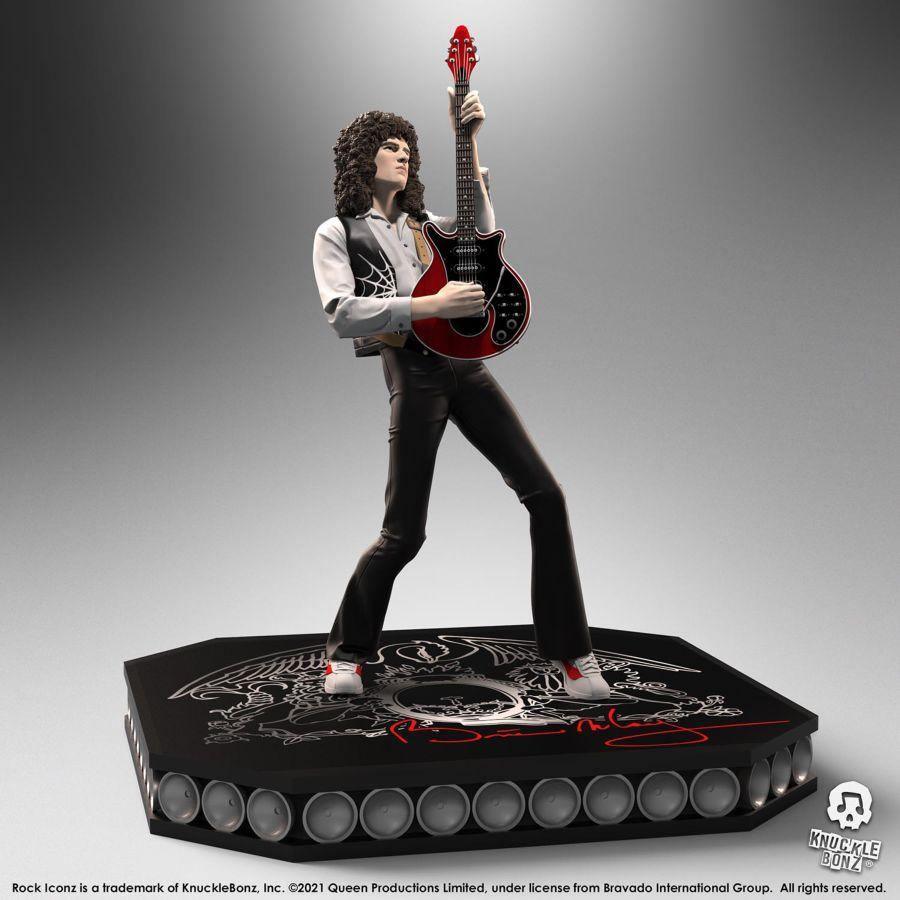 KNUQUEEN100 Queen - Rock Iconz Statue Set of 4 - KnuckleBonz - Titan Pop Culture