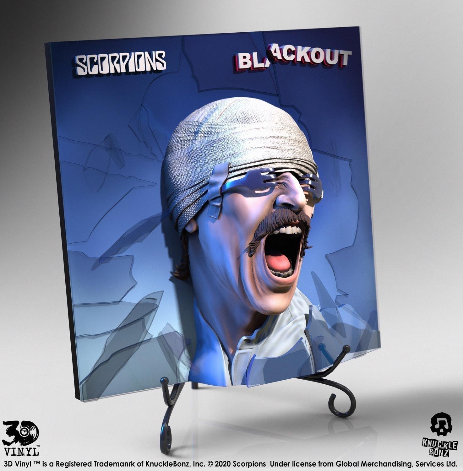 KNUSCORP100 Scorpions - Blackout 3D Vinyl Statue - KnuckleBonz - Titan Pop Culture