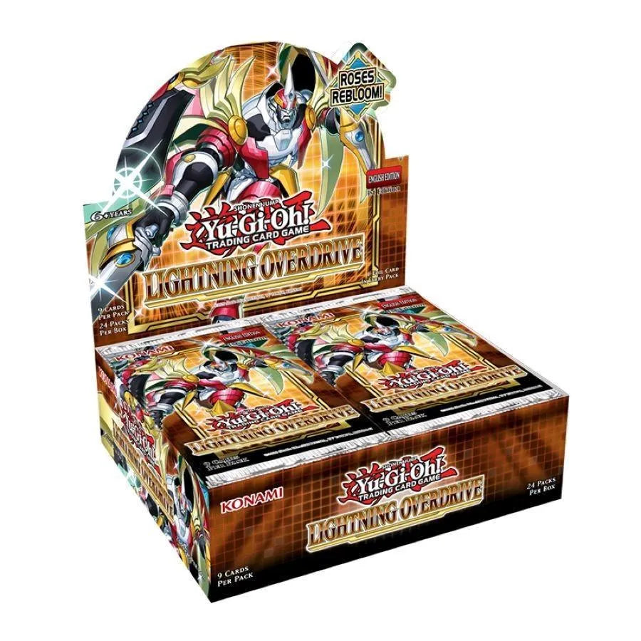 KON84833 Yu-Gi-Oh! - Lightning Overdrive Booster Display - Konami - Titan Pop Culture