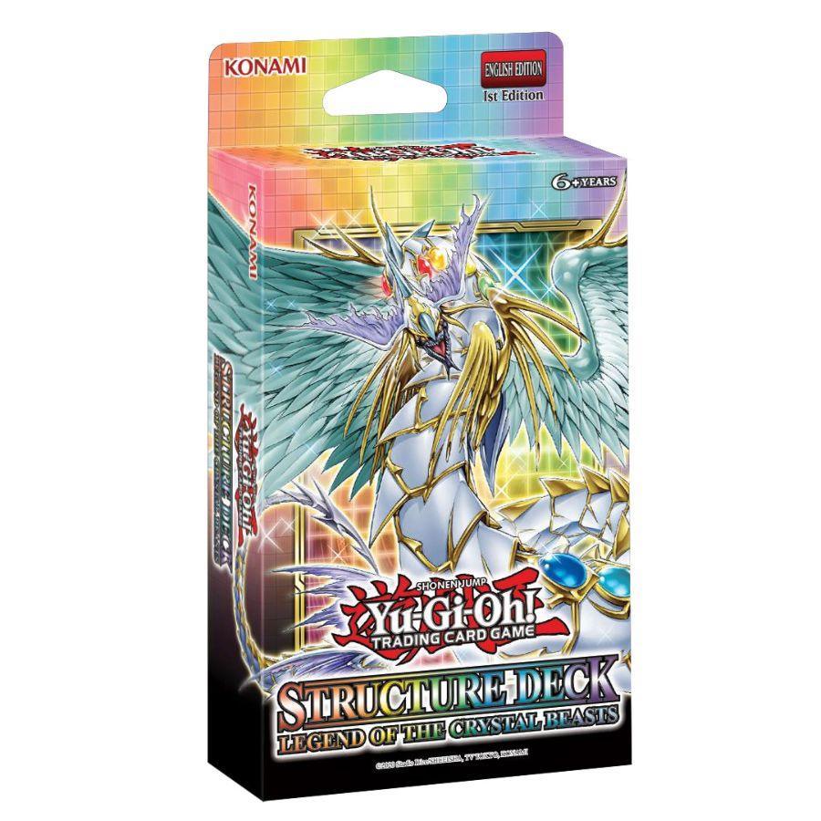 KON94327 Yu-Gi-Oh! - Legend of the Crystal Beasts Structure Decks (Display of 8) - Konami - Titan Pop Culture