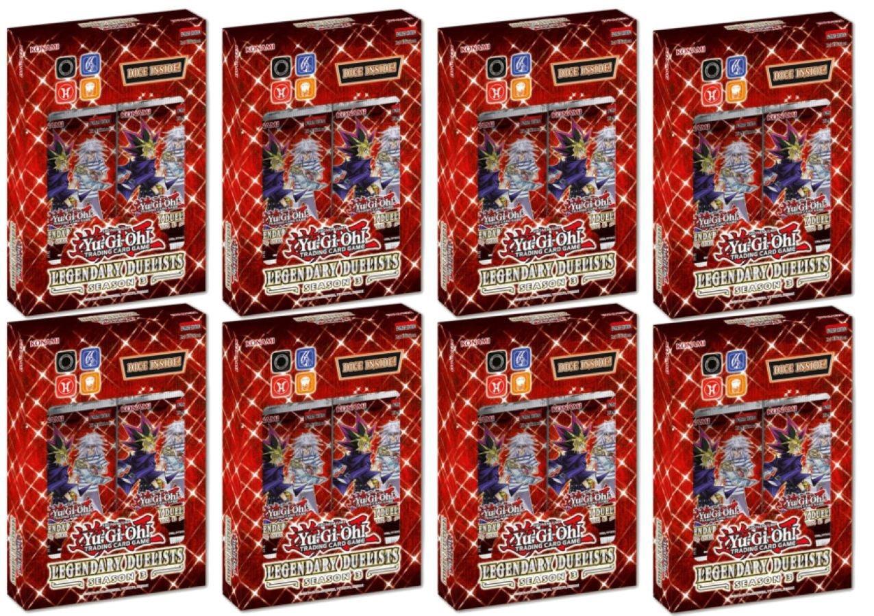 KON94655 Yu-Gi-Oh! - Legendary Duelists Season 3 Boxed Set (Display of 8) - Konami - Titan Pop Culture