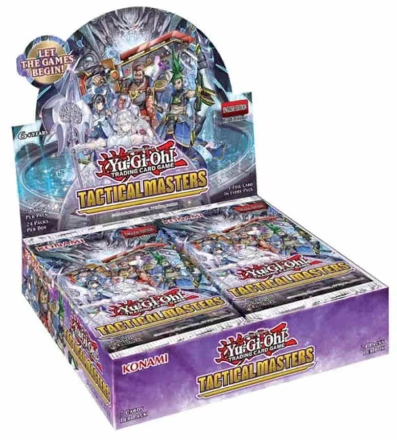 KON94709 Yu-Gi-Oh! - Tactical Masters Booster (Display of 24) - Konami - Titan Pop Culture