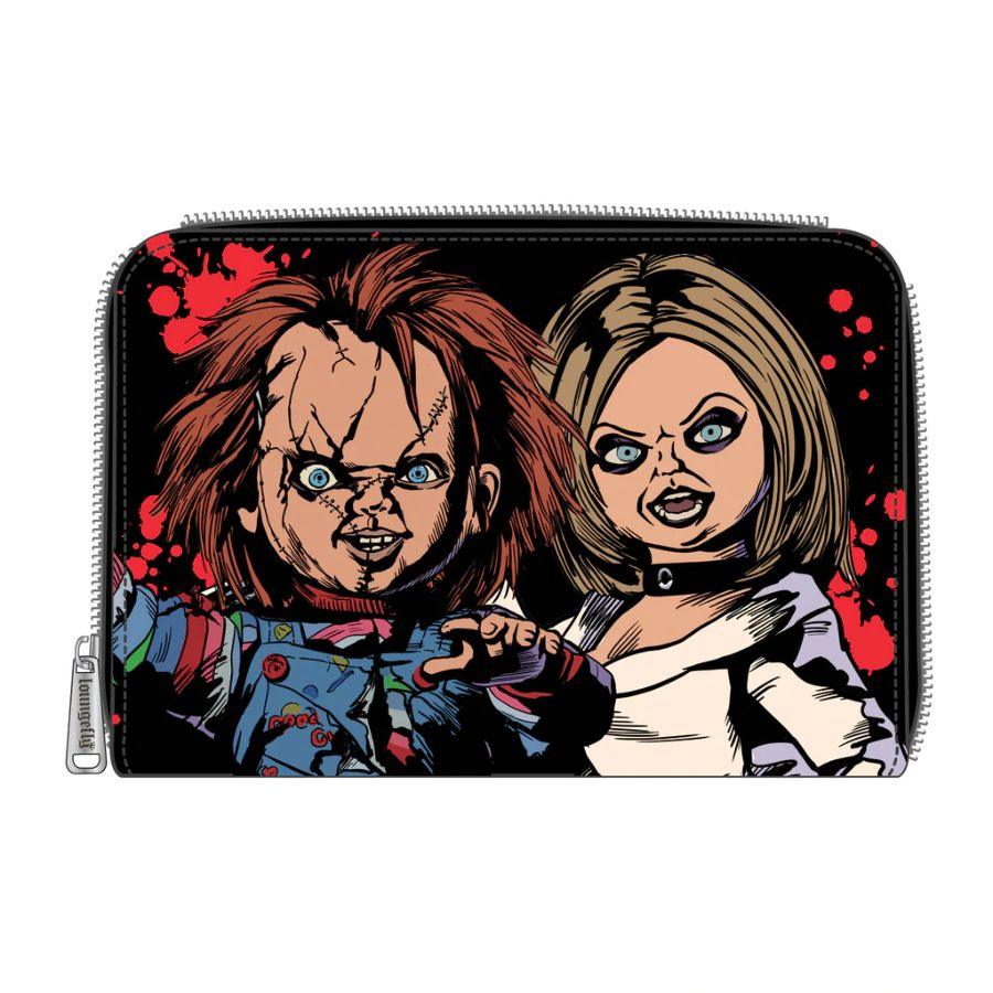 LOUCKWA0003 Child's Play 4: Bride of Chucky - Bride of Chucky Zip Purse - Loungefly - Titan Pop Culture