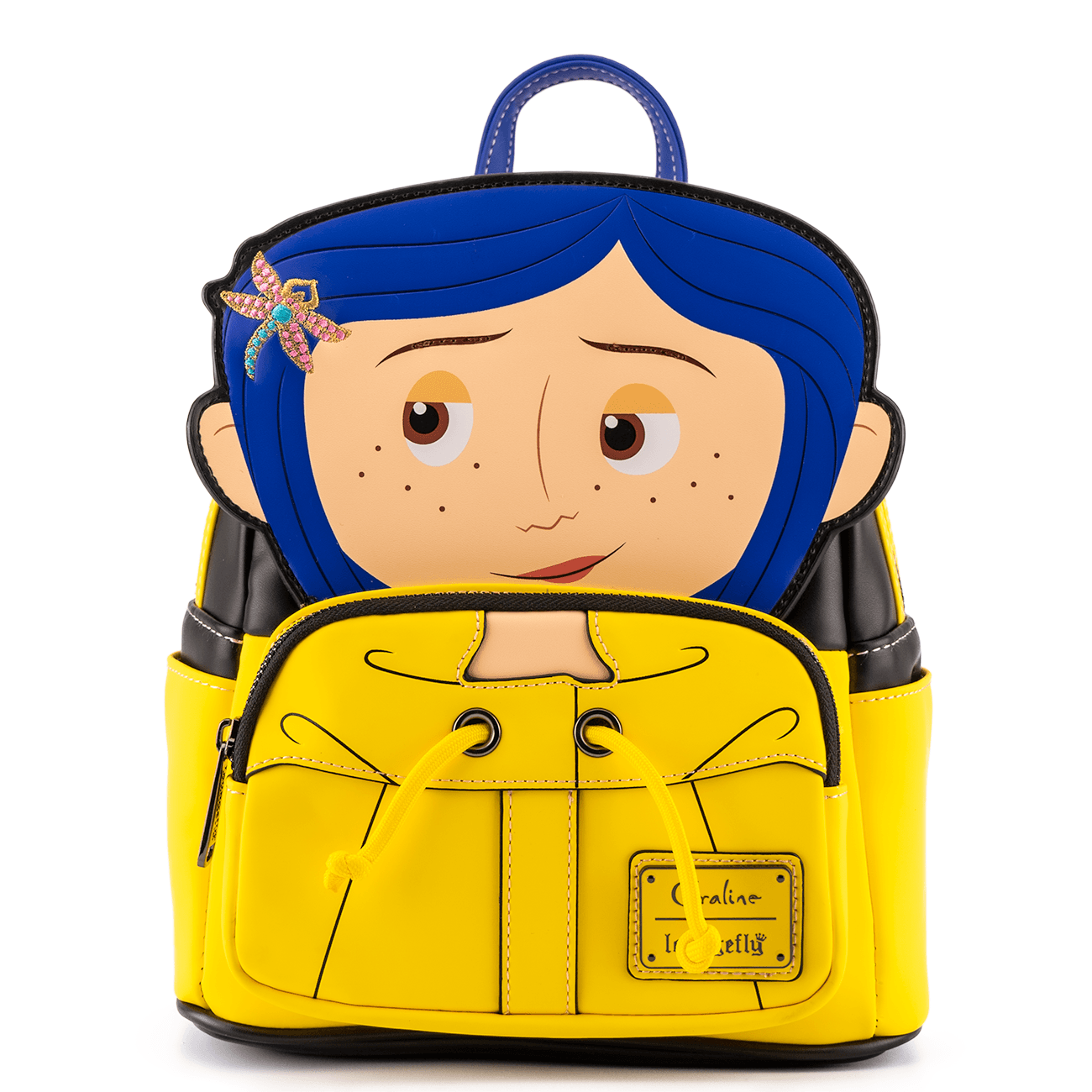 LOUCOBK0012 Coraline - Rain Coat Mini Backpack - Loungefly - Titan Pop Culture