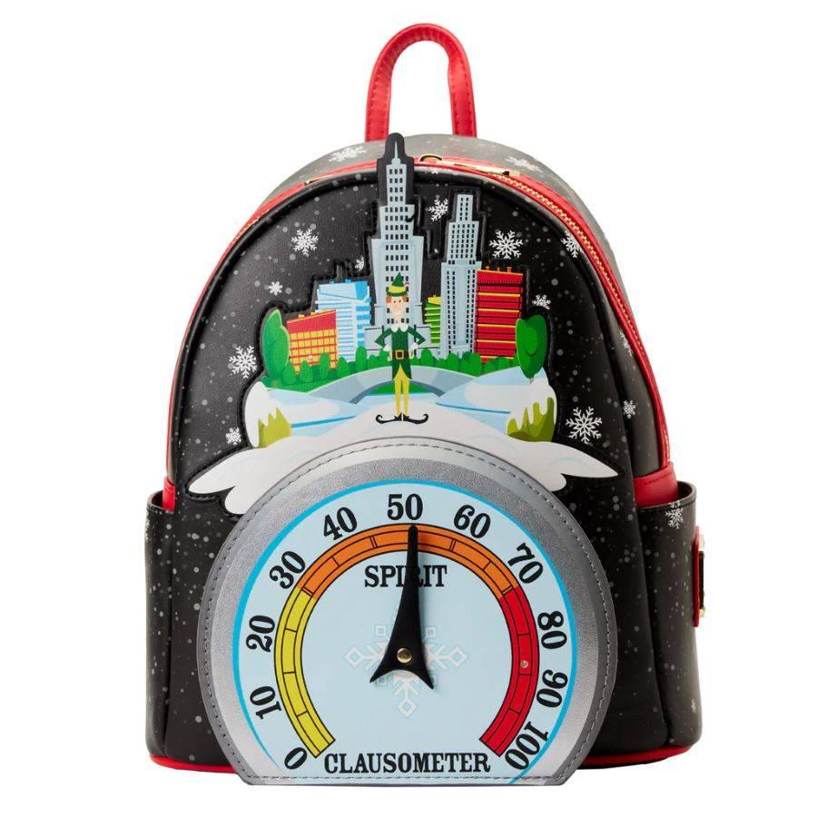 LOUELFBK0006 Elf - Clausometer Light-up Mini Backpack - Loungefly - Titan Pop Culture