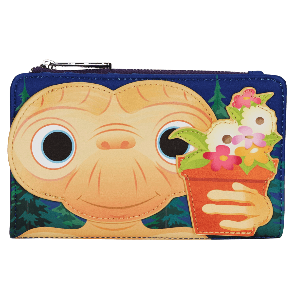 LOUETWA0001 E.T. the Extraterrestrial - Flower Pot Flap Purse - Loungefly - Titan Pop Culture