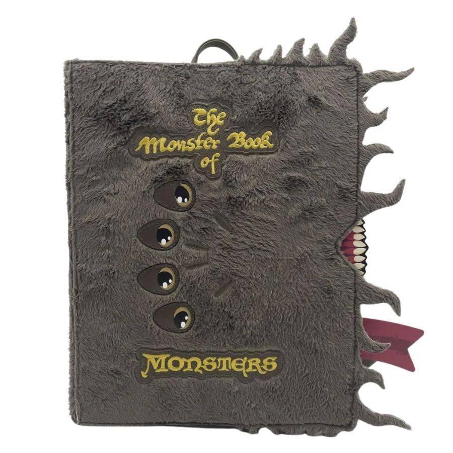 LOUHPBK0157 Harry Potter - Monster Book of Monsters US Exclusive Backpack [RS] - Loungefly - Titan Pop Culture