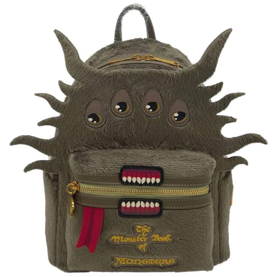LOUHPBK0158 Harry Potter - Monster Book of Monsters US Exclusive Backpack [RS] - Loungefly - Titan Pop Culture