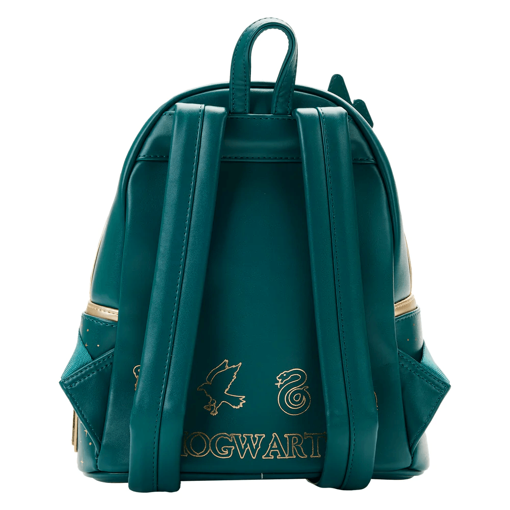 LOUHPBK0188 Harry Potter - Golden Hogwarts Mini Backpack - Loungefly - Titan Pop Culture