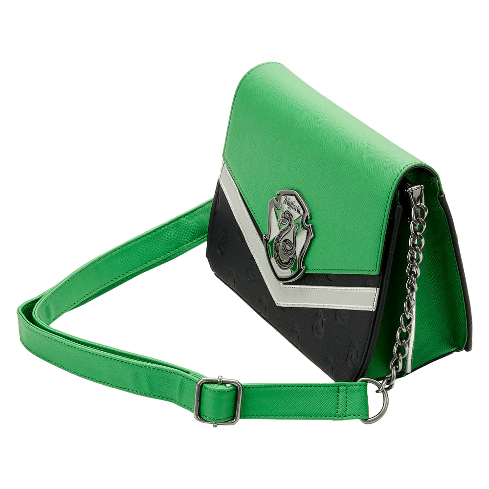 LOUHPTB0187 Harry Potter - Slytherin Chain Strap Crossbody - Loungefly - Titan Pop Culture