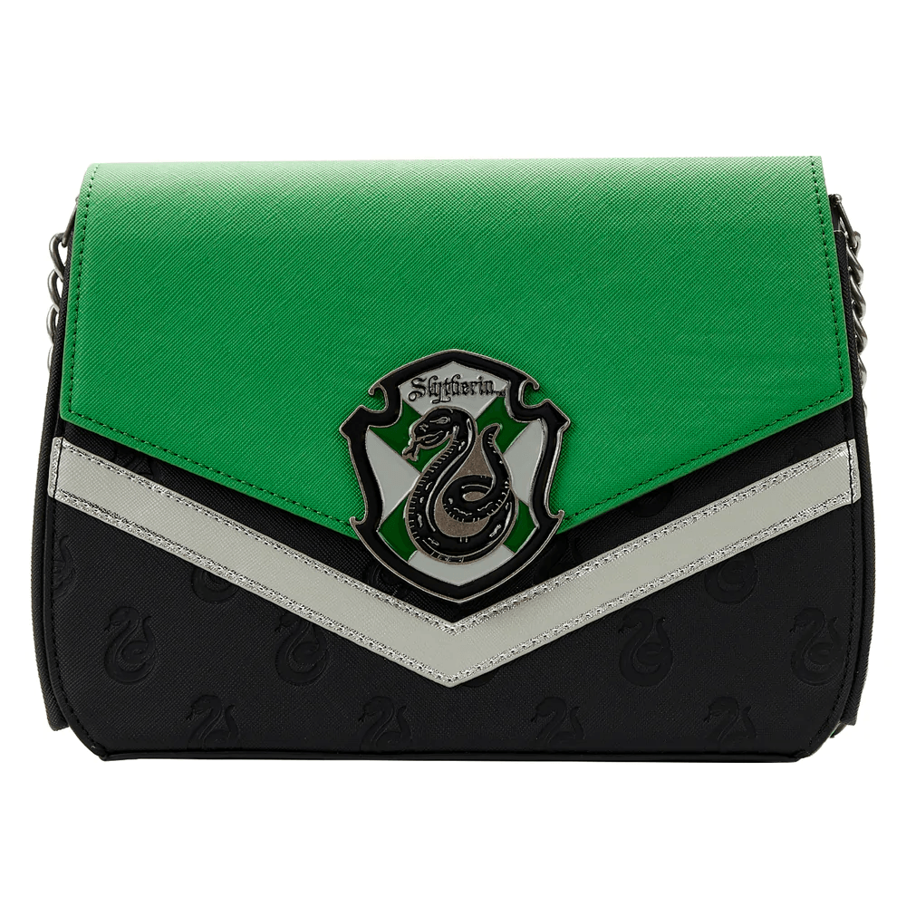 LOUHPTB0187 Harry Potter - Slytherin Chain Strap Crossbody - Loungefly - Titan Pop Culture