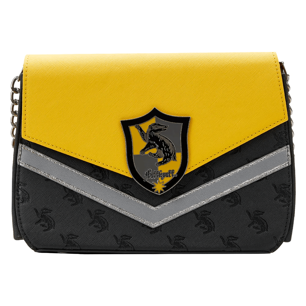 LOUHPTB0189 Harry Potter - Hufflepuff Chain Strap Crossbody - Loungefly - Titan Pop Culture