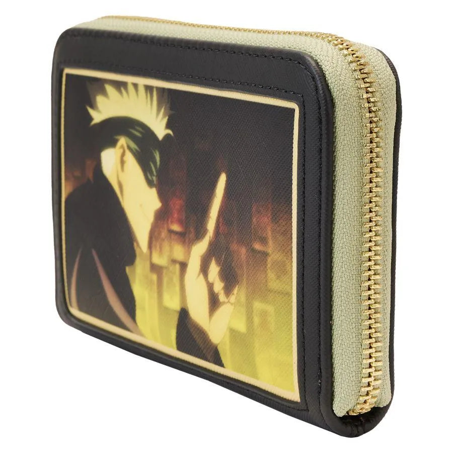 LOUJKWA0001 Jujutsu Kaisen - Satoru Gojo Zip Purse - Loungefly - Titan Pop Culture