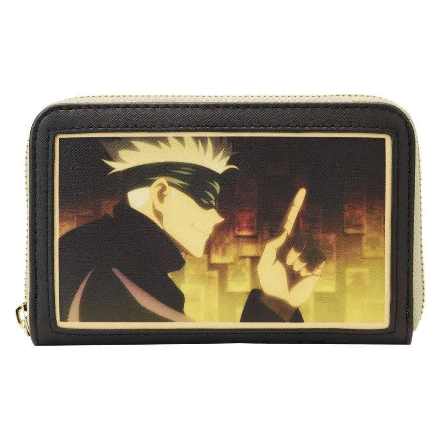 LOUJKWA0001 Jujutsu Kaisen - Satoru Gojo Zip Purse - Loungefly - Titan Pop Culture