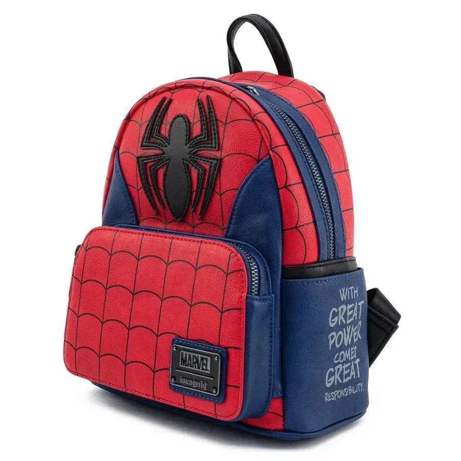 LOUMVBK0116 Marvel Comics - Spider-Man Classic Mini Backpack - Loungefly - Titan Pop Culture