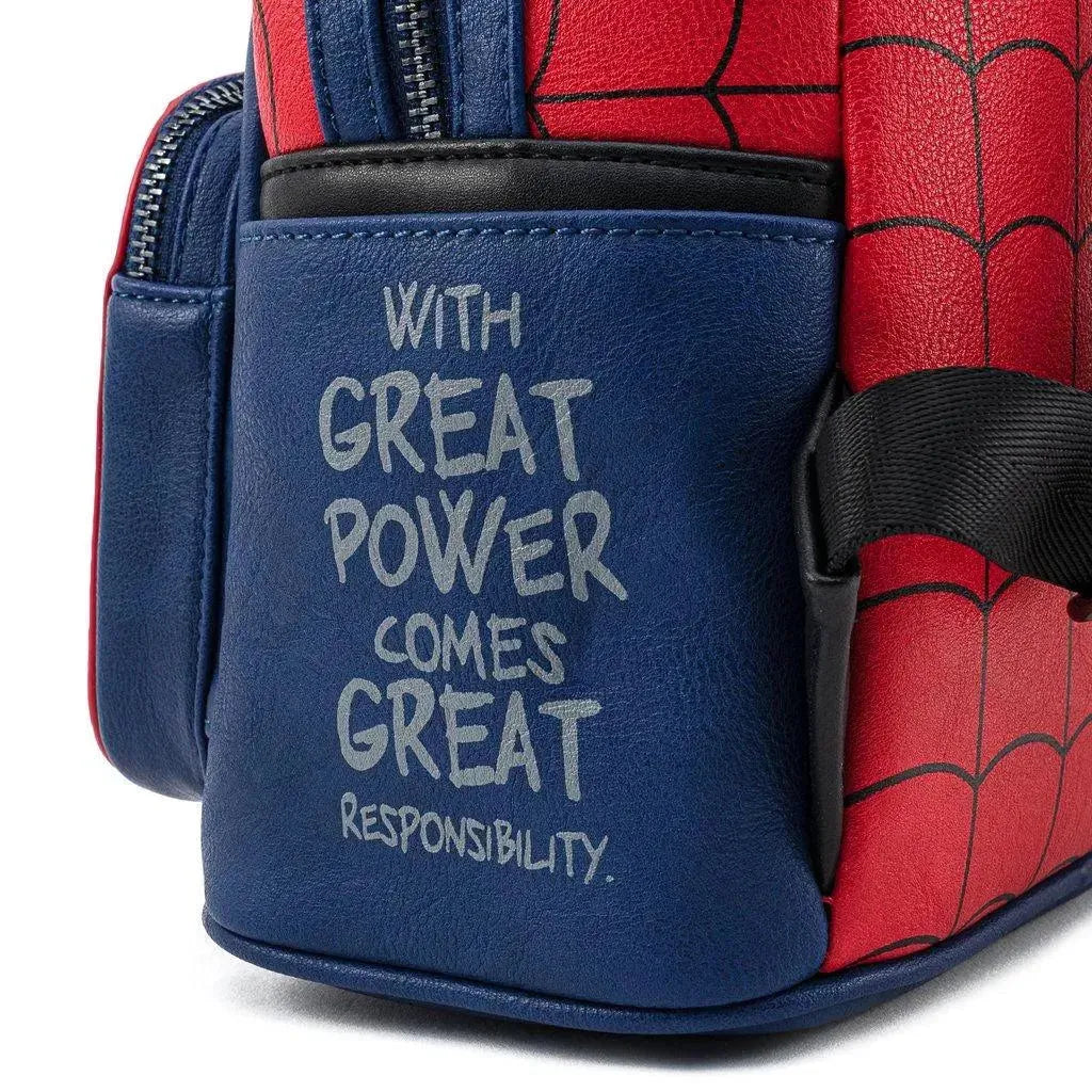 LOUMVBK0116 Marvel Comics - Spider-Man Classic Mini Backpack - Loungefly - Titan Pop Culture