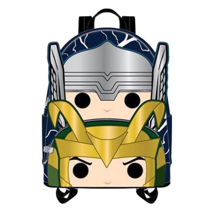 LOUMVBK0207 Marvel Comics - Thor & Loki US Exclusive Costume Backpack [RS] - Loungefly - Titan Pop Culture