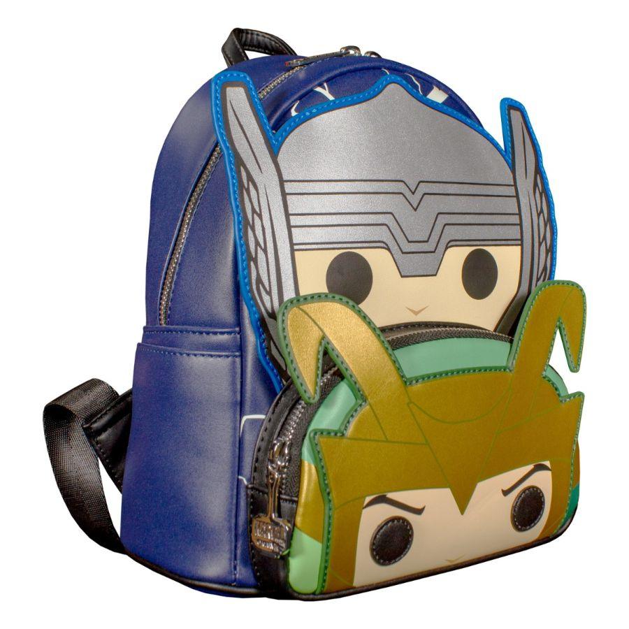 LOUMVBK0207 Marvel Comics - Thor & Loki US Exclusive Costume Backpack [RS] - Loungefly - Titan Pop Culture