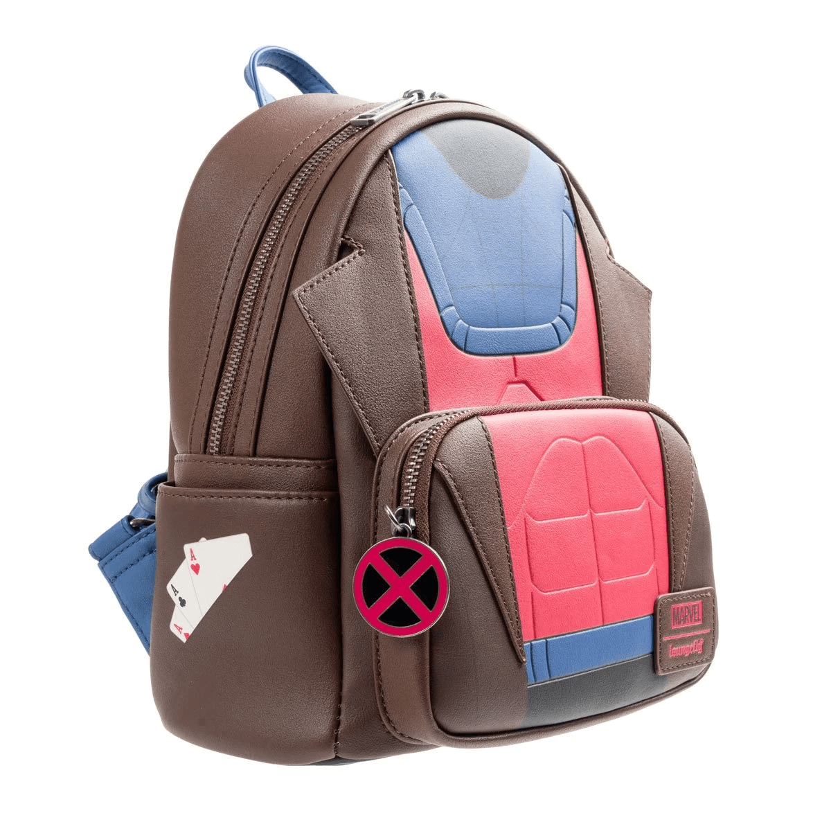 LOUMVBK0286 X-Men - Gambit US Exclusive Costume Mini Backpack [RS] - Loungefly - Titan Pop Culture