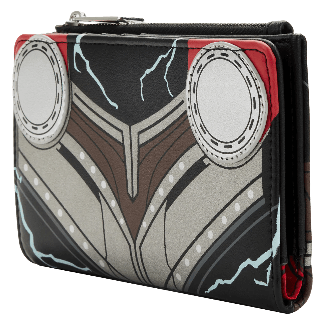 LOUMVWA0164 Thor 4: Love and Thunder - Thor Costume Glow Flap Purse - Loungefly - Titan Pop Culture