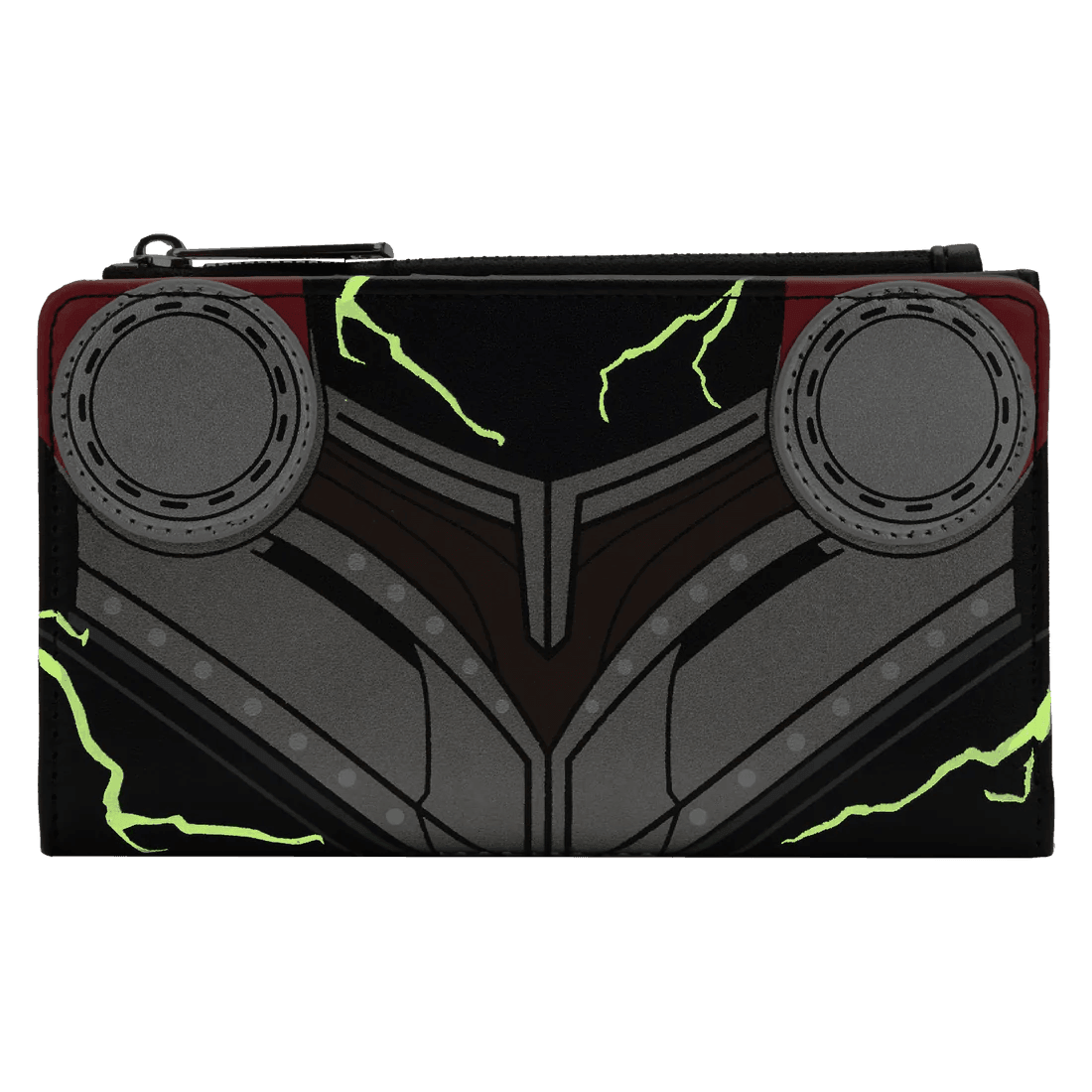 LOUMVWA0164 Thor 4: Love and Thunder - Thor Costume Glow Flap Purse - Loungefly - Titan Pop Culture