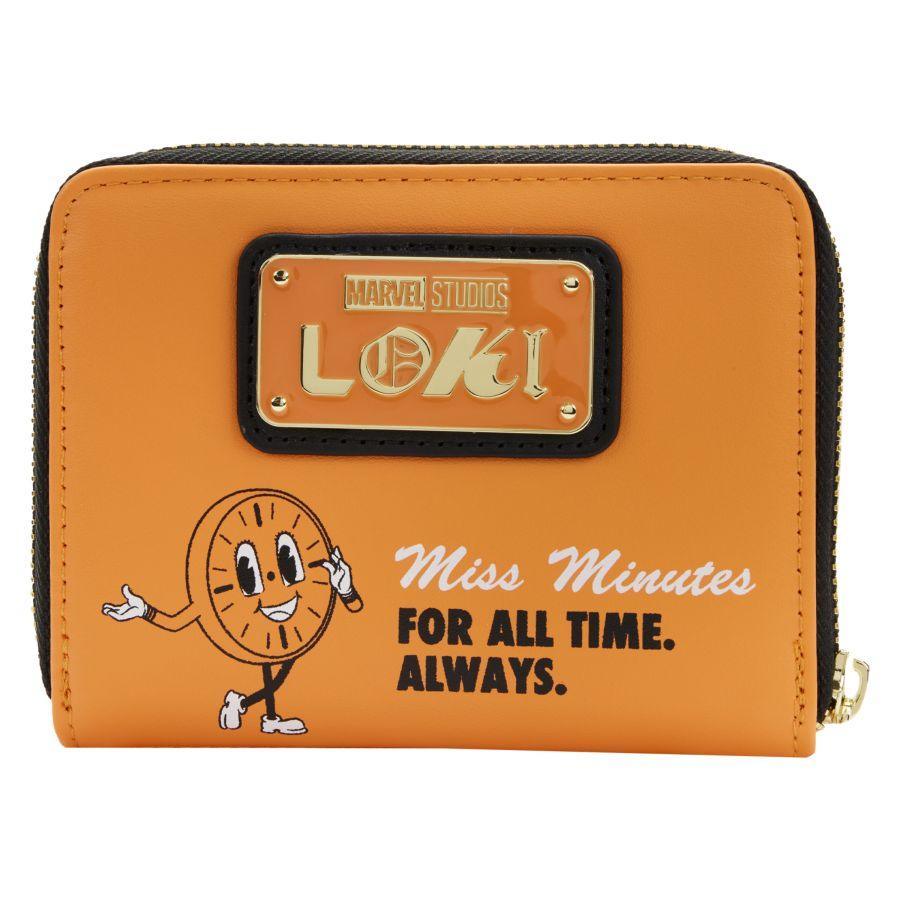 LOUMVWA0181 Loki (TV) - TVA Miss Minutes Zip Purse - Loungefly - Titan Pop Culture