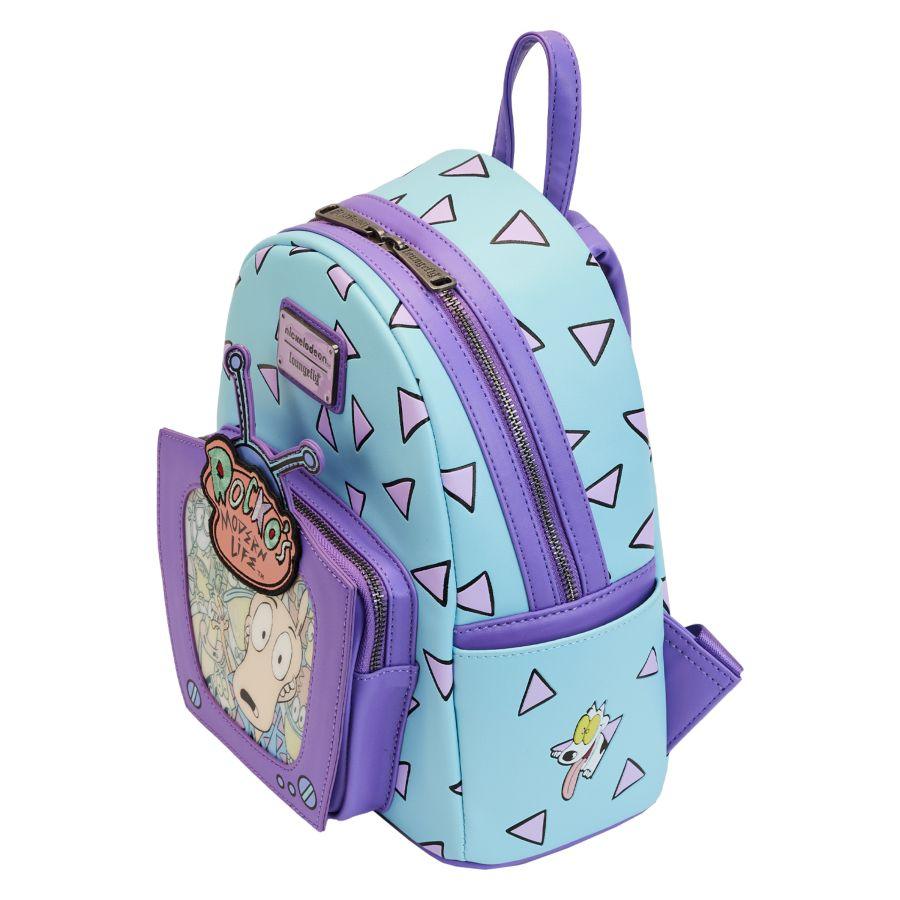 LOUNICBK0046 Rocko's Modern Life - Lenticular TV Mini Backpack - Loungefly - Titan Pop Culture