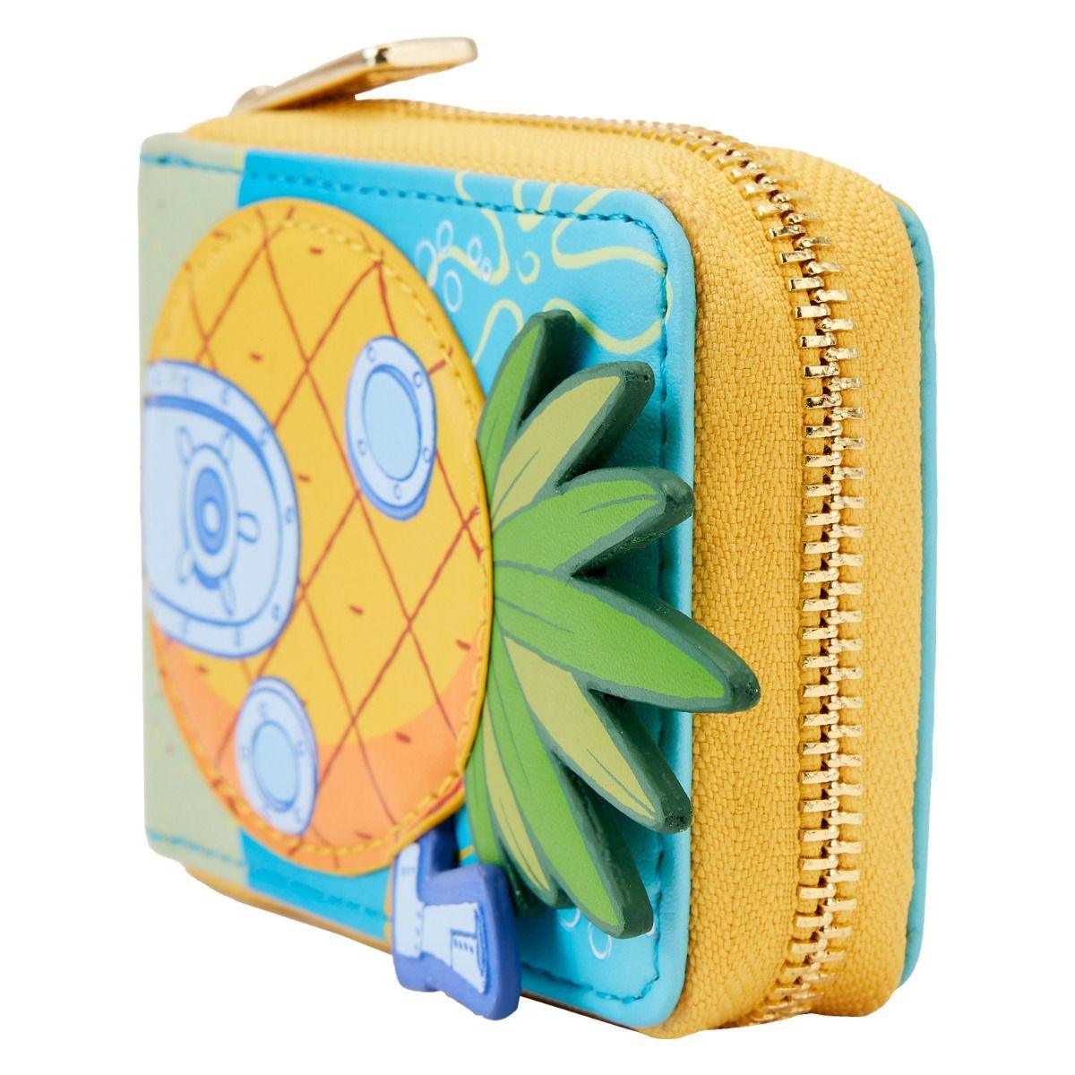 LOUNICWA0034 Spongebob Squarepants - Pineapple House Accordion Wallet - Loungefly - Titan Pop Culture