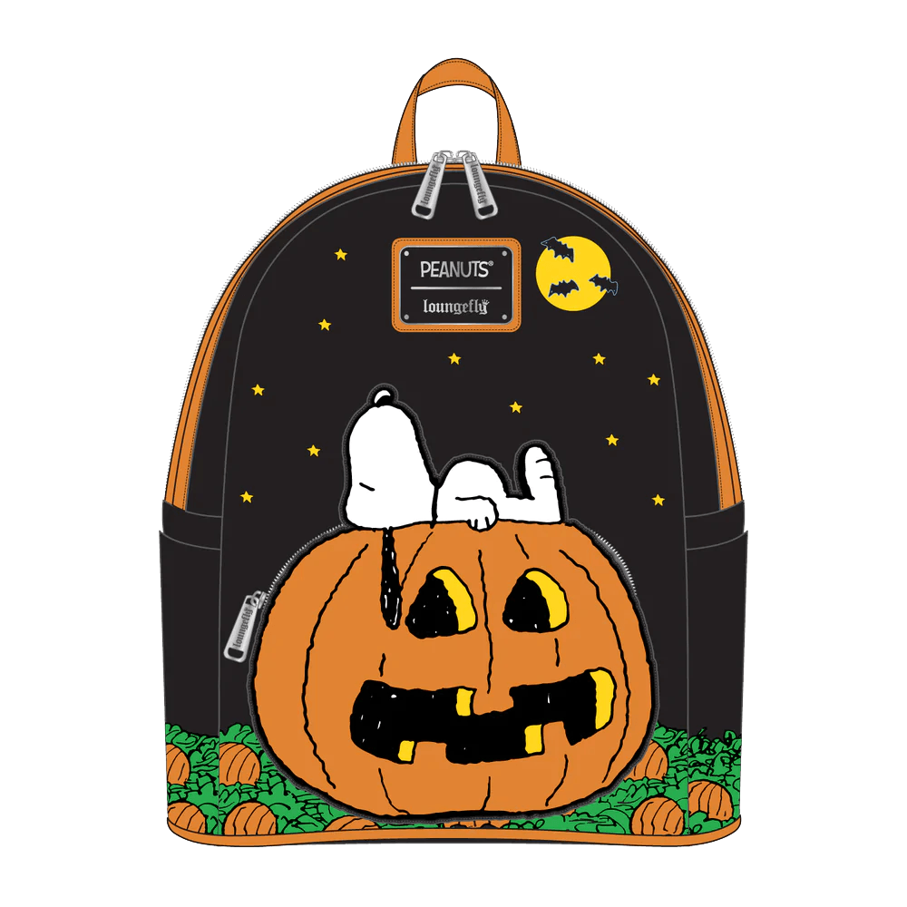 LOUPNBK0016 Peanuts - Great Pumpkin Snoopy Mini Backpack - Loungefly - Titan Pop Culture