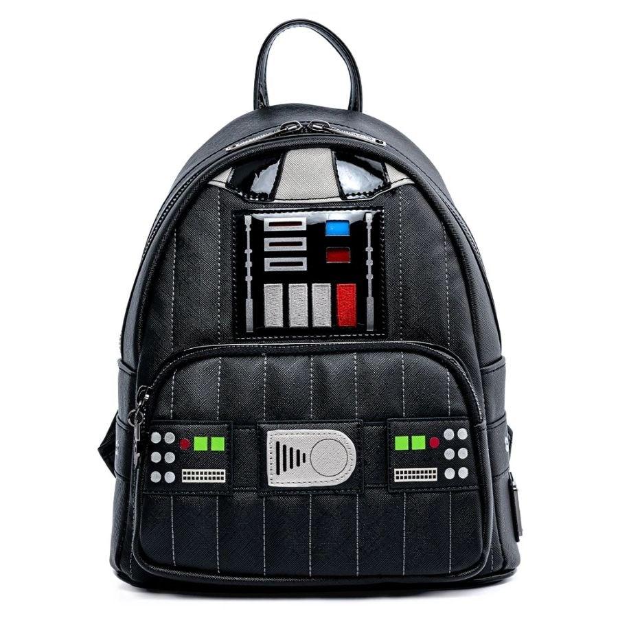 LOUSTBK0219 Star Wars - Darth Vader Costume Light Up Mini Backpack - Loungefly - Titan Pop Culture