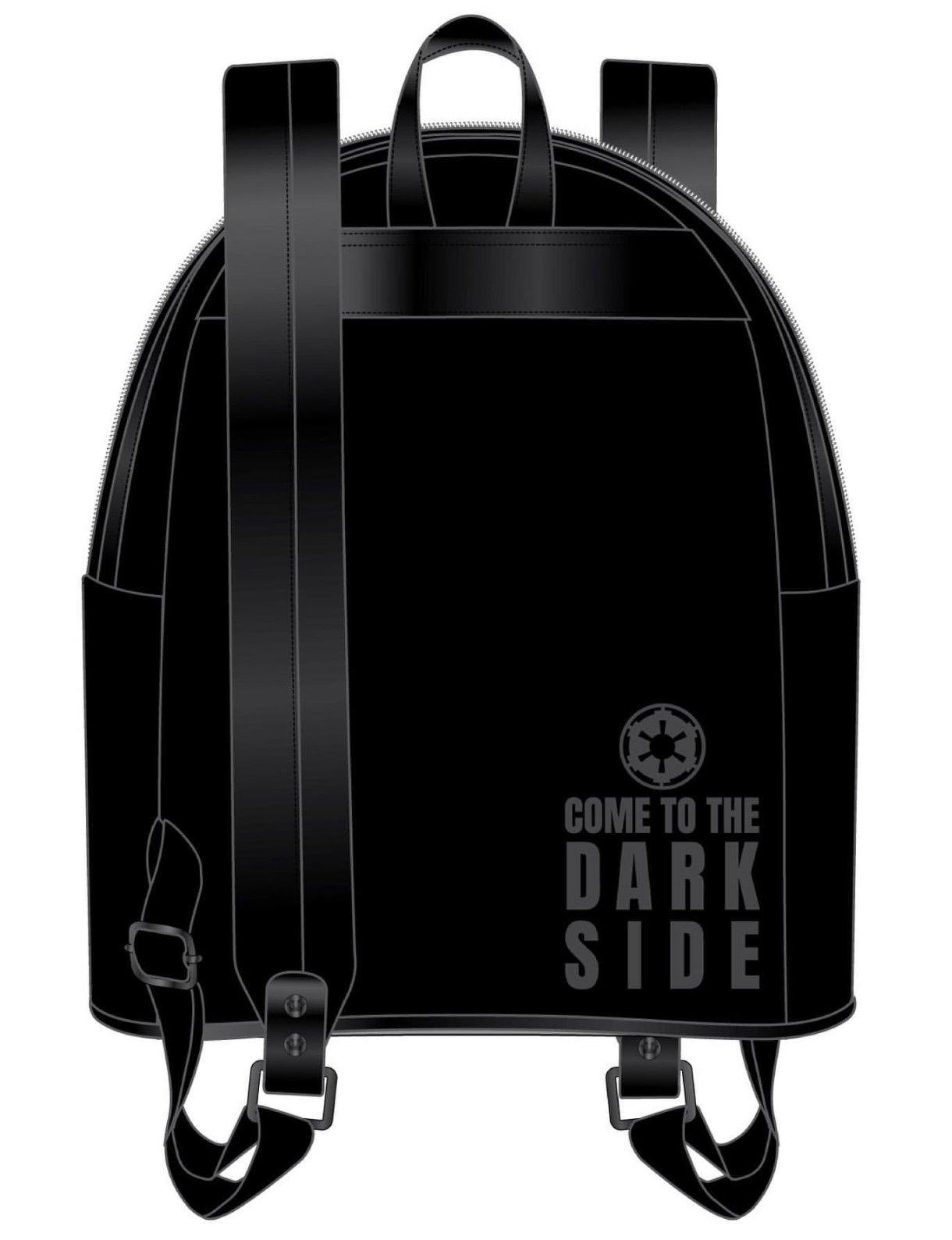 LOUSTBK0219 Star Wars - Darth Vader Costume Light Up Mini Backpack - Loungefly - Titan Pop Culture