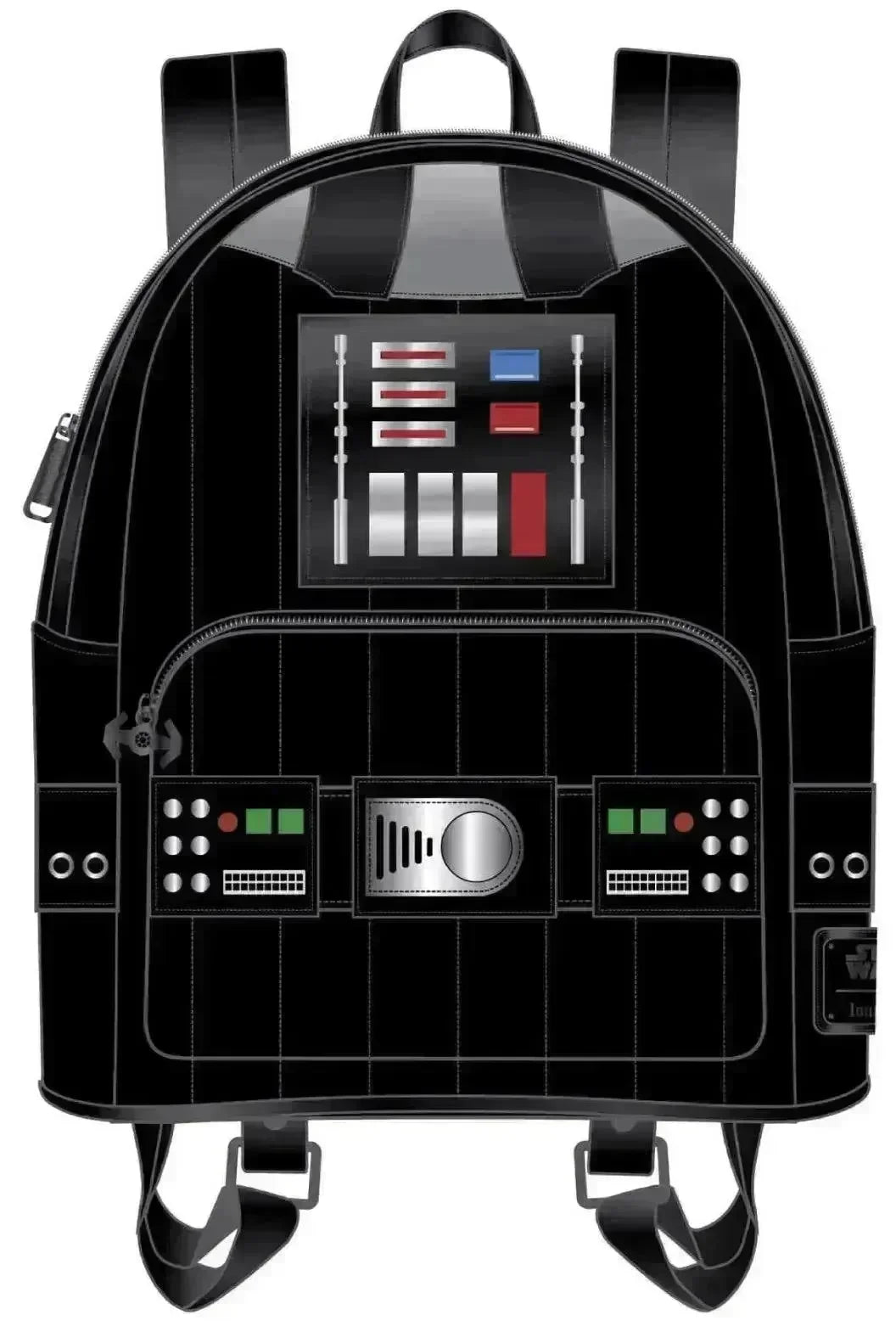 LOUSTBK0219 Star Wars - Darth Vader Costume Light Up Mini Backpack - Loungefly - Titan Pop Culture