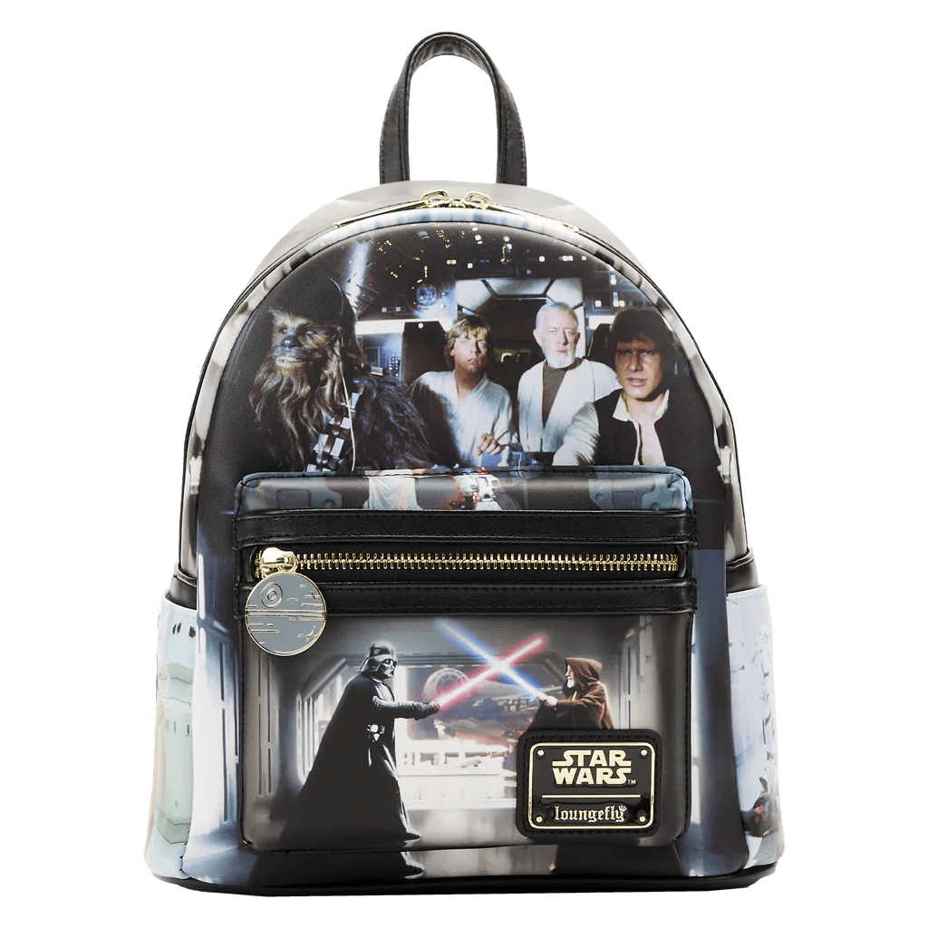 LOUSTBK0349 Star Wars - A New Hope Frames Mini Backpack - Loungefly - Titan Pop Culture