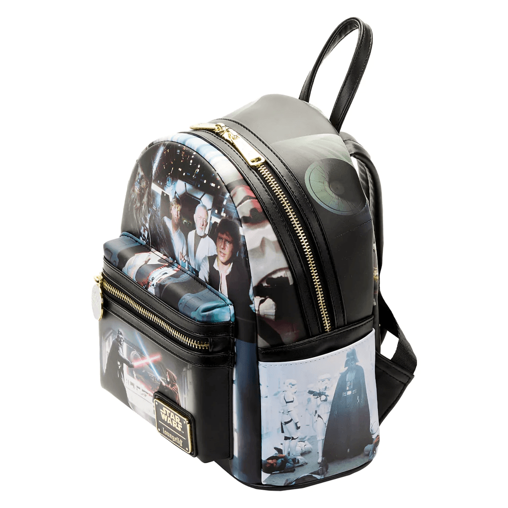 LOUSTBK0349 Star Wars - A New Hope Frames Mini Backpack - Loungefly - Titan Pop Culture