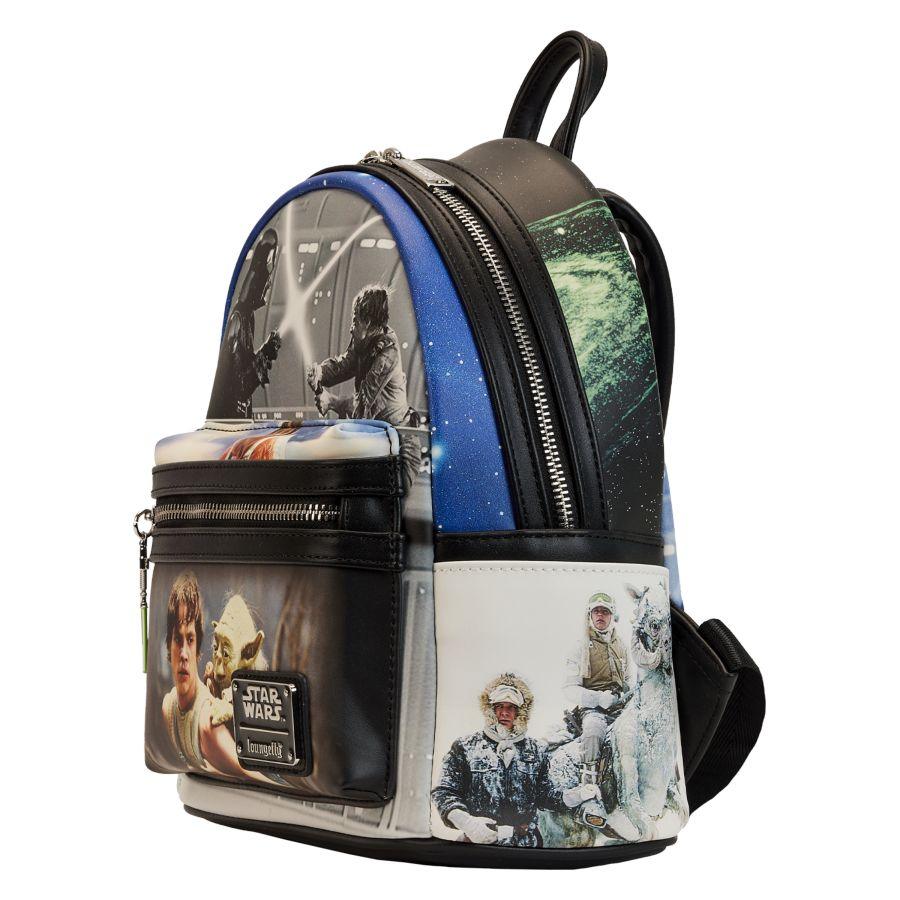 LOUSTBK0364 Star Wars Episode 5: The Empire Strikes Back - Final Frames Mini Backpack - Loungefly - Titan Pop Culture