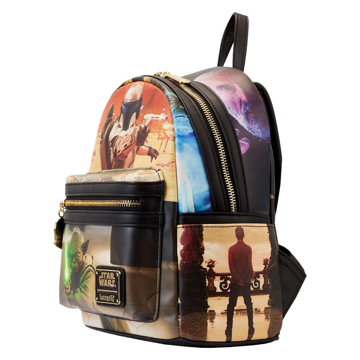 LOUSTBK0385 Star Wars Episode II: Attack of the Clones - Scene Mini Backpack - Loungefly - Titan Pop Culture