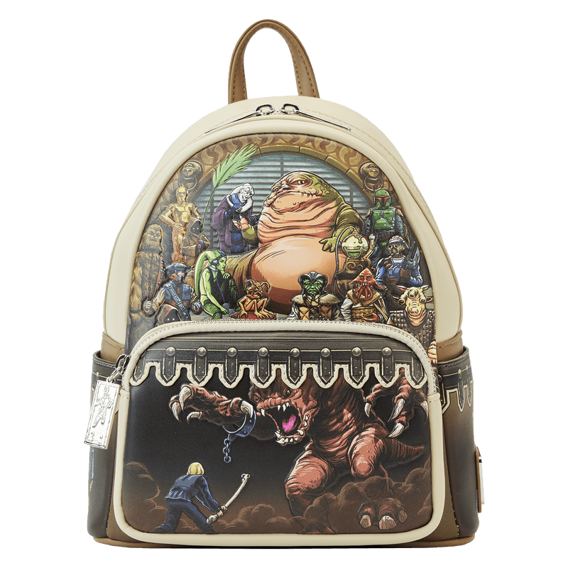 LOUSTBK0386 Star Wars - Return of the Jedi 40th Anniversary Jabbas Palace Mini Backpack - Loungefly - Titan Pop Culture