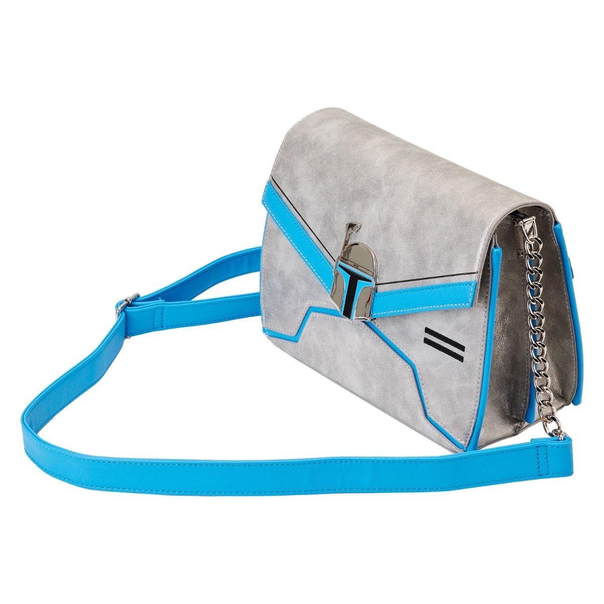 LOUSTTB0234 Star Wars - Jango Fett Chain Strap Crossbody - Loungefly - Titan Pop Culture