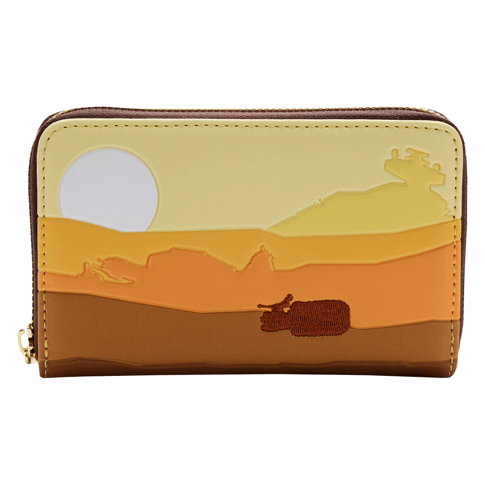 LOUSTWA0190 Star Wars - Jakku Zip Purse - Loungefly - Titan Pop Culture