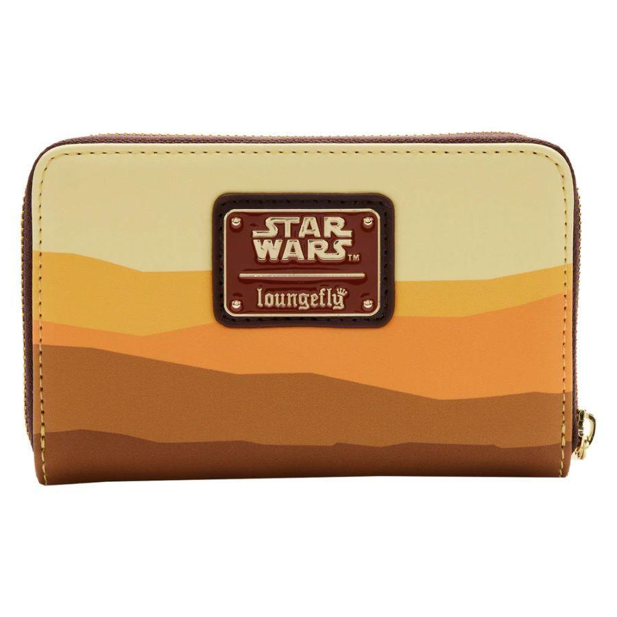 LOUSTWA0190 Star Wars - Jakku Zip Purse - Loungefly - Titan Pop Culture