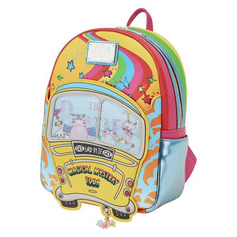LOUTBLBK0008 The Beatles - Magical Mystery Tour Bus Mini Backpack - Loungefly - Titan Pop Culture