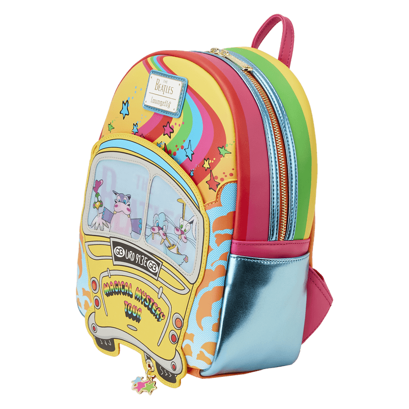 LOUTBLBK0008 The Beatles - Magical Mystery Tour Bus Mini Backpack - Loungefly - Titan Pop Culture