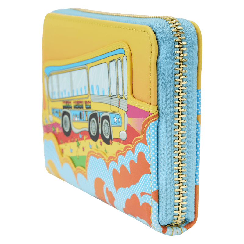 LOUTBLWA0008 The Beatles - Magical Mystery Tour Bus Zip Wallet - Loungefly - Titan Pop Culture