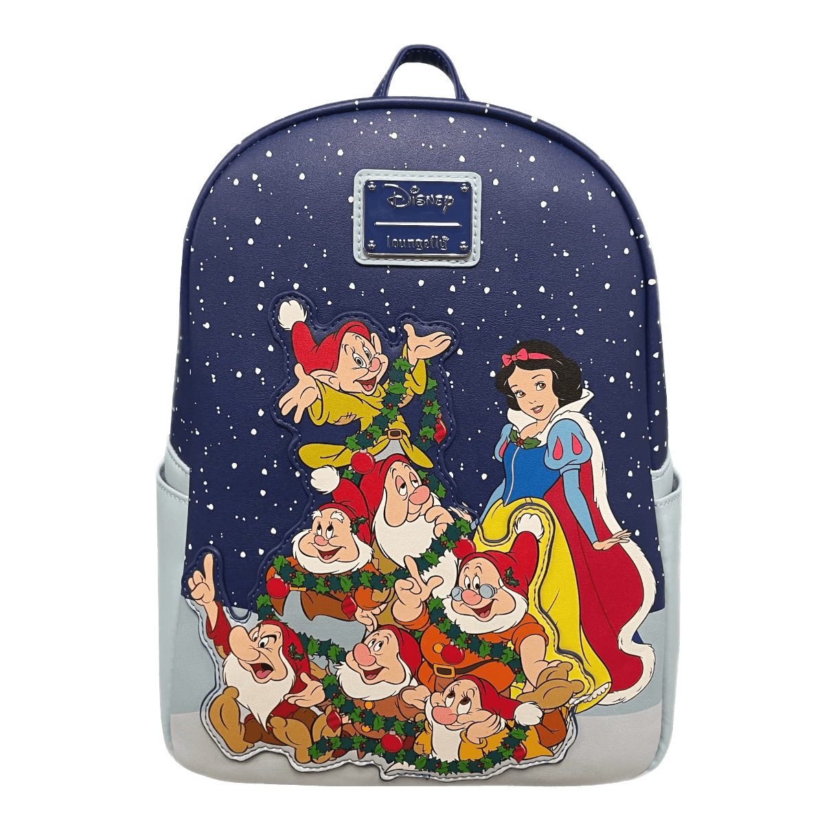 LOUWDBK2098 Snow White (1937) - Dwarfs Christmas US Exclusive Backpack [RS] - Loungefly - Titan Pop Culture
