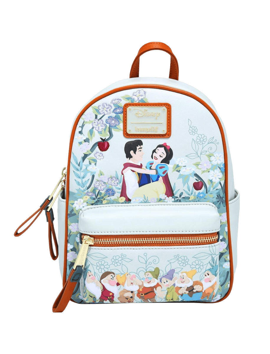 LOUWDBK2105 Snow White - Floral US Exclusive Mini Backpack - Loungefly - Titan Pop Culture