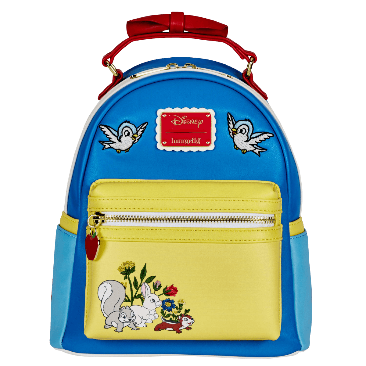 LOUWDBK2137 Snow White and the Seven Dwarfs - Bow Handle Mini Backpack - Loungefly - Titan Pop Culture