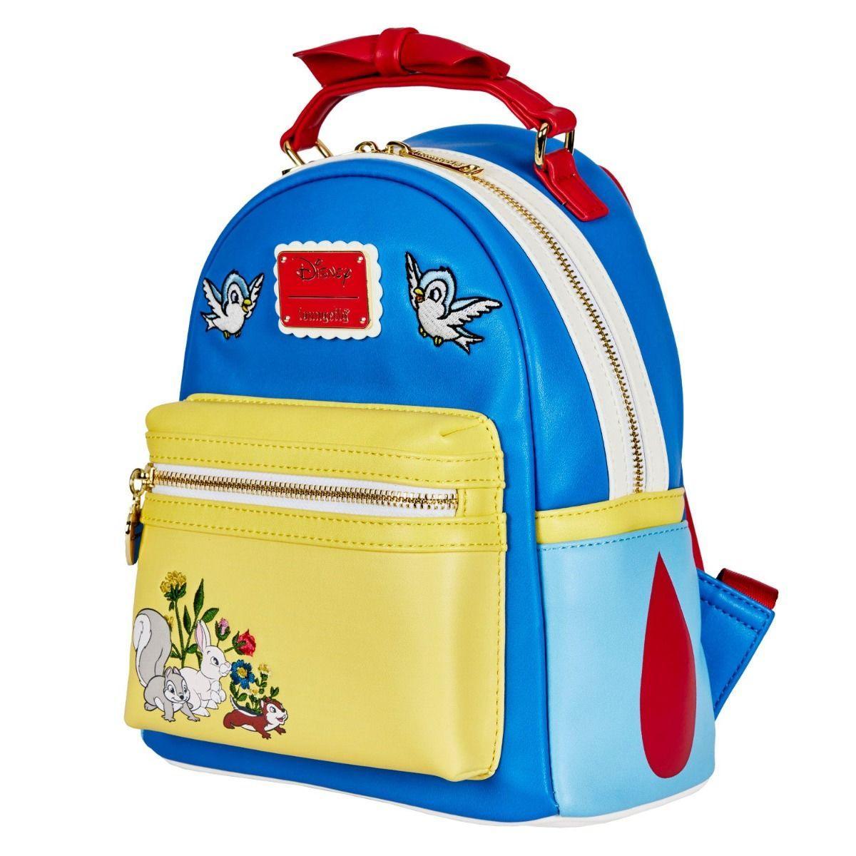 LOUWDBK2137 Snow White and the Seven Dwarfs - Bow Handle Mini Backpack - Loungefly - Titan Pop Culture