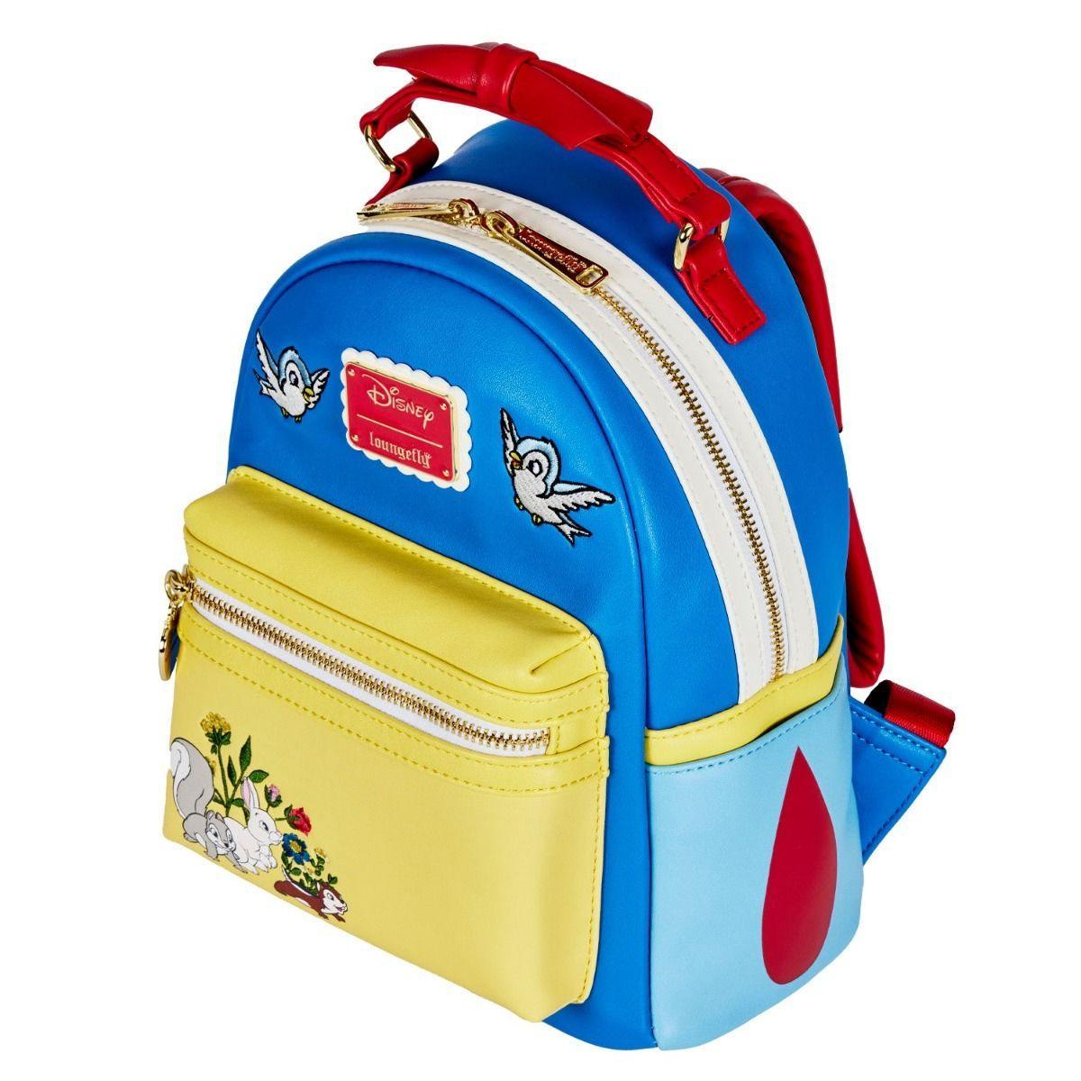 LOUWDBK2137 Snow White and the Seven Dwarfs - Bow Handle Mini Backpack - Loungefly - Titan Pop Culture